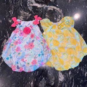 Baby girls Baby Essentials bubble dress bundle size 18 month